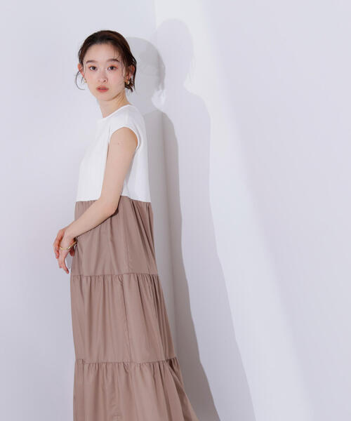 【新品】NATURAL BEAUTY BASIC ツイードジャケット・ワンピース ツイードジャケット＆ナローワンピース | NATURAL BEAUTY BASIC