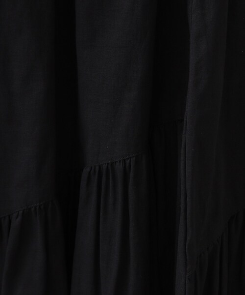 スカート ギャザーフレアスカート/オーガニックコットン混「洗濯機洗い可」 | OPAQUE.CLIP | 17