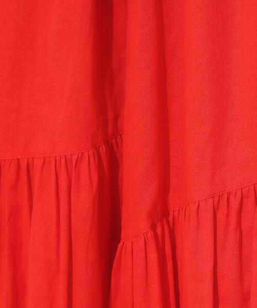 スカート ギャザーフレアスカート/オーガニックコットン混「洗濯機洗い可」 | OPAQUE.CLIP | 12