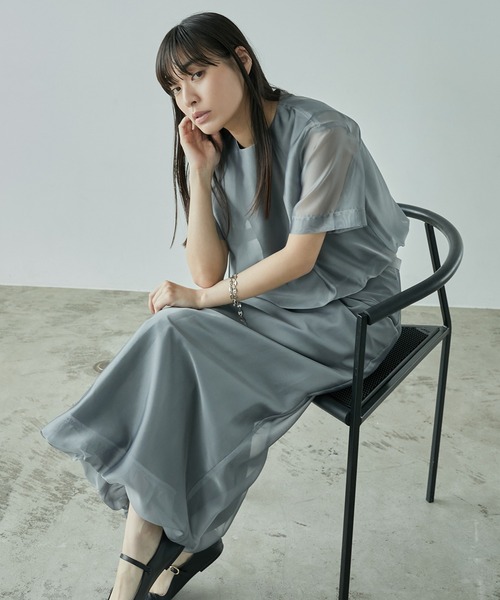 ルシェルブルー　プリーツスカート　38 LE CIEL BLEU 「LE BLEU」 スカート 38 ブラック レディース