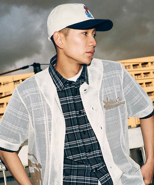 HUF ハフ ダメージ加工 ロゴ 5パネル ハット キャップ 帽子 HUF キャップ 帽子 ダメージ加工ロゴ5パネルハット DISTRESSED