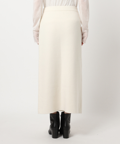 Plage I Line Knit アイラインニットスカート　ベージュ Plage」 ニットスカート - ベージュ レディース Plage I Line Knit
