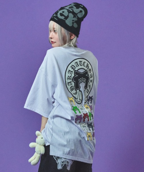 tシャツ 「GALFY/ガルフィー」チャカパッチTシャツ2 レディース メンズ GALFY(ガルフィー) “チャカパッチTシャツ2” - DISSIDENT WEB SHOP