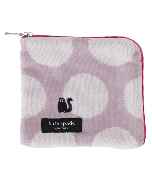 kate spade NEW YORK ハンカチ ファスナー付きタオル レディース