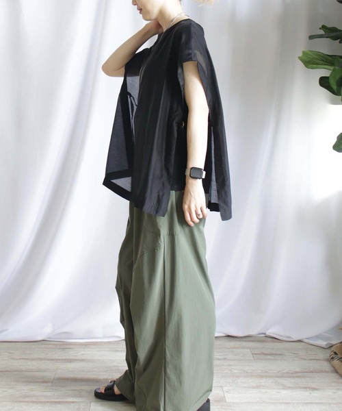 kumacoco様 BITTOKO tシャツ シアークルーネックTシャツ レディース