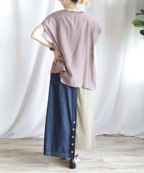 tシャツ ビットシアーロゴTシャツ レディース BITTOKO tシャツ シアークルーネックTシャツ レディース