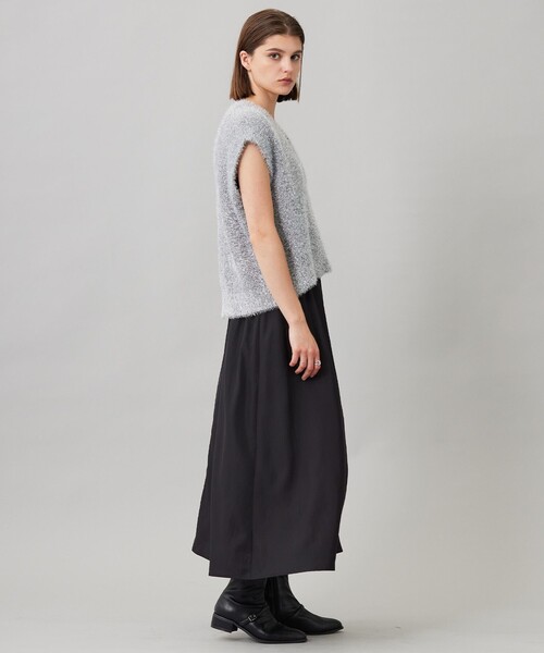 ICB（アイシービー） ベスト ジレ ルレックスファー ベスト レディース