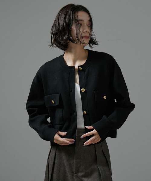 SALON adam et rope'（サロン アダム エ ロペ） カーディガン 「WEB