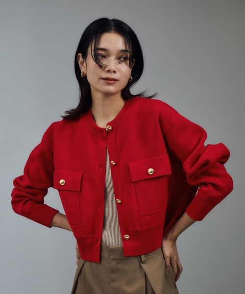 SALON adam et rope'（サロン アダム エ ロペ） カーディガン