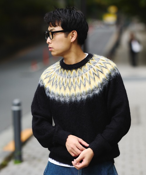 BEAMS（ビームス） セーター ニット リラックスフィット 5ゲージ