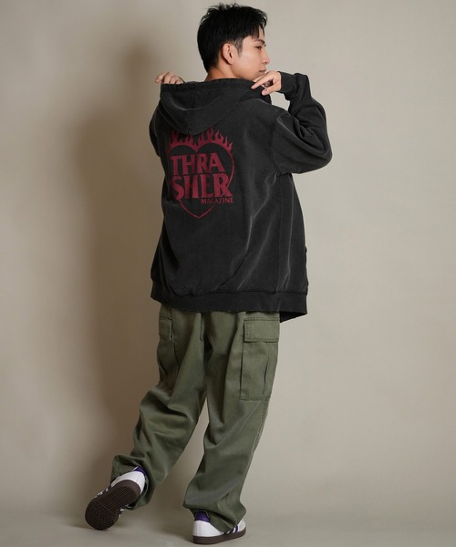 THRASHER（スラッシャー） パーカー ジップアップ パーカー スウェット