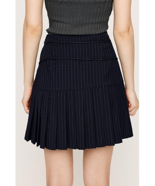 SLY（スライ） スカート DOUBLE RIBBON PLEATS SK ダブル リボン