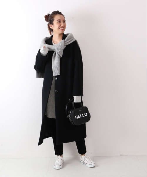 FRAMeWORK（フレームワーク） ノーカラーコート 38 ブラウン