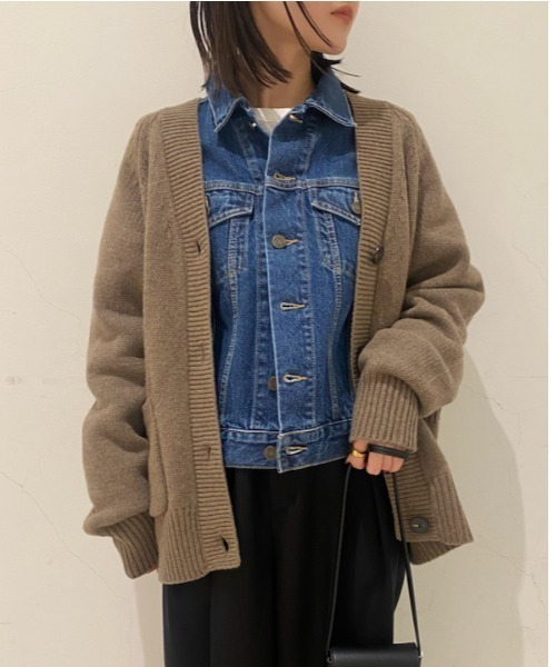 「Mila Owen」 デニムジャケット 0 インディゴブルー レディース