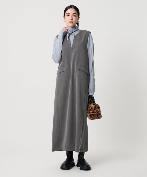 BEAUTY＆YOUTH UNITED ARROWS ワンピース 「WEB限定」ドレープツイル