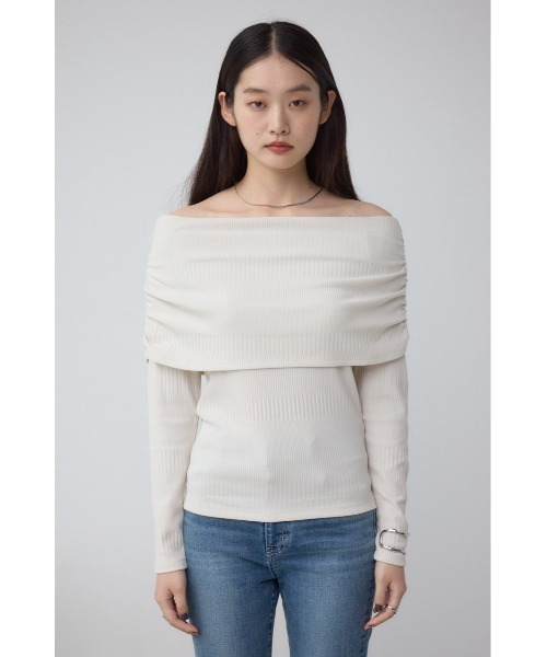 AZUL BY MOUSSY（アズールバイマウジー） tシャツ オフショルダー