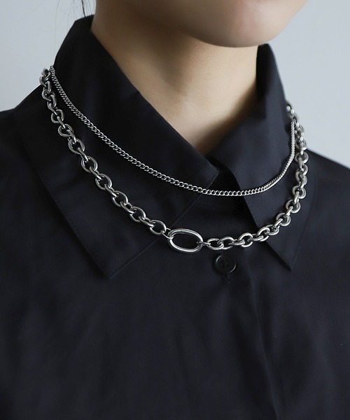 「HARE」 ネックレス FREE シルバー レディース_画像4