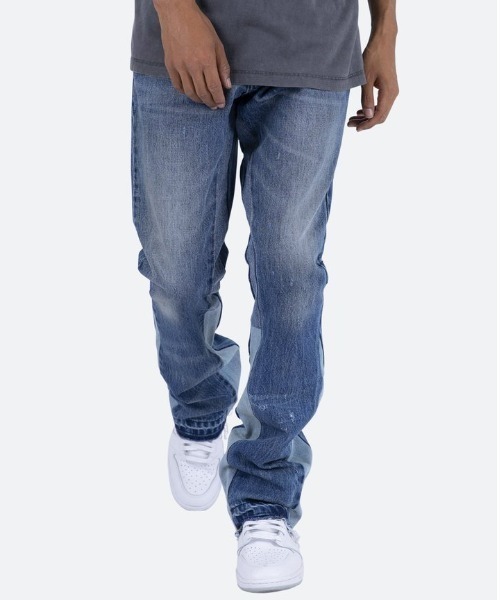 mnml（ミニマル） 加工デニムパンツ 28 ブルー メンズ : ZOZOTOWN