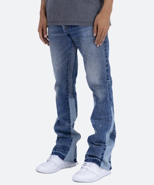 パンツ mnml size28 mnml（ミニマル） 加工デニムパンツ 28 ブルー メンズ : ZOZOTOWN