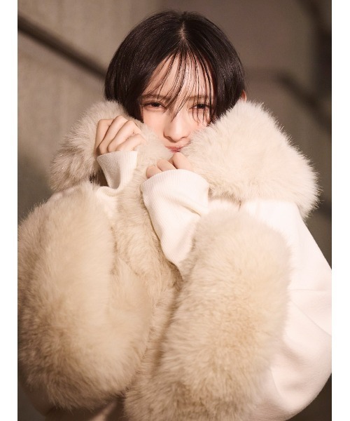 SNIDEL（スナイデル） コート チェスターコート ファーケープコート