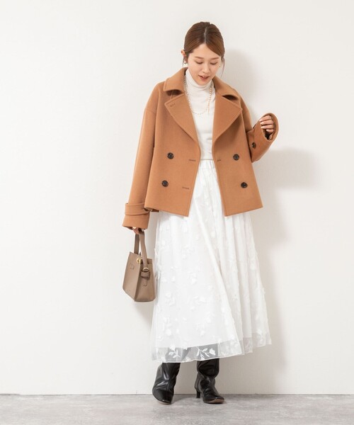 F新品未使用OBLIチュールハート刺繍ギャザースカート F.O.Online Store｜ハート総柄刺繍チュールスカート | Rakuten Fashion