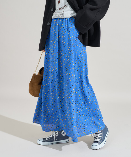 FREAK'S STORE（フリークスストア） スカート 小花柄セミフレア