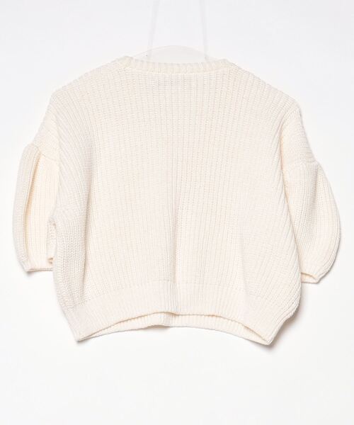 「GREED」 半袖ニット FREE ホワイト レディース_画像2