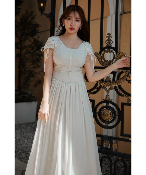 Her lip to 半袖ワンピース S ベージュ レディース : ZOZOTOWN Yahoo