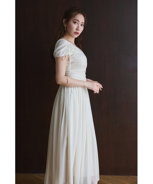 【Her lip to】 ロングワンピース 半袖 Sサイズ 新品未使用 Her lip to 半袖ワンピース S ネイビー レディース : ZOZOTOWN Yahoo