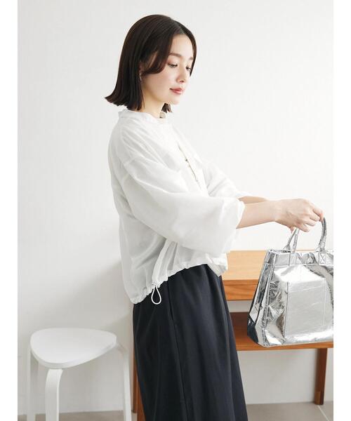 「Green Parks」 「chocol raffine robe」ブルゾン FREE オフホワイト レディース_画像8