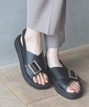 「GLOBAL WORK」 フラットサンダル ...の詳細画像2