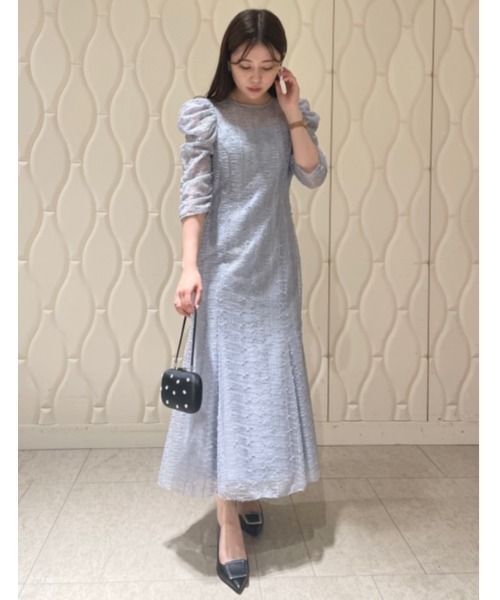 CELFORD（セルフォード） 「CELFORD」 7分袖ワンピース 36 グレー