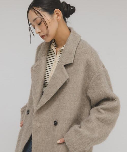 KBF（ケービーエフ） コート アウター シャギーテーラードジャケット