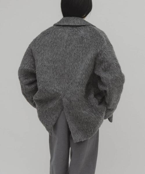 KBF（ケービーエフ） コート アウター シャギーテーラードジャケット