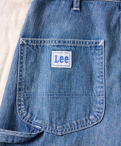 ワイドパンツ ジーンズ デニム デニムパンツ Lee × FREAK'S STORE/リー 別注 PAINTER PANTS/別注 ペインターパンツの画像