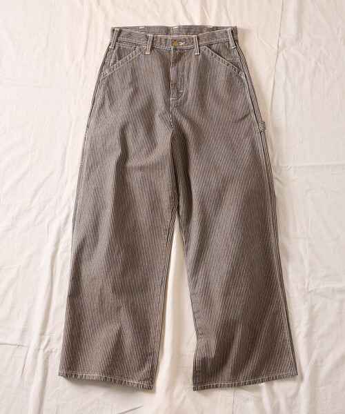 ワイドパンツ ジーンズ デニム デニムパンツ Lee × FREAK'S STORE/リー 別注 PAINTER PANTS/別注 ペインターパンツの画像