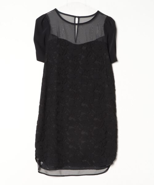 FRAY I.D（フレイ・アイディー） 半袖ワンピース 1 ブラック