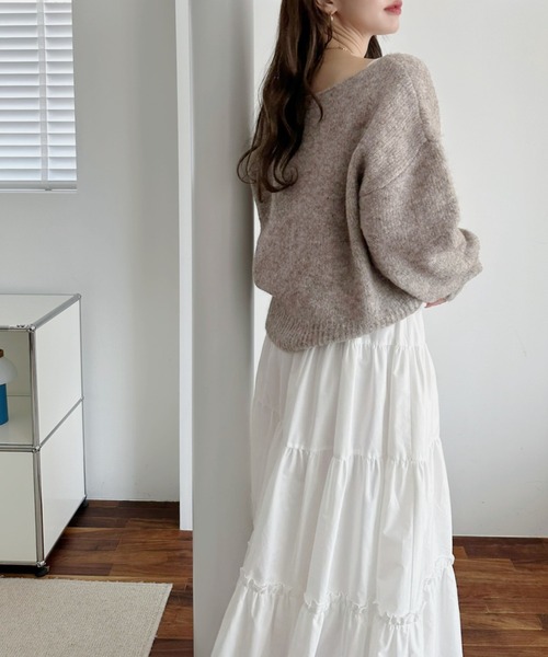 TREOVER ニット セーター リラックス感ある大人カジュアルスタイルが即