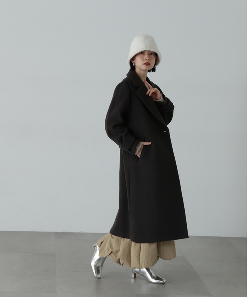 「N.（N. Natural Beauty Basic）」 チェスターコート SMALL ライトグレー レディース_画像3