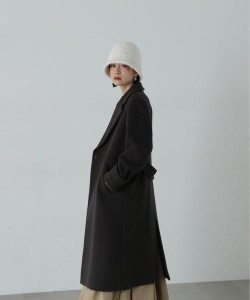 「N.（N. Natural Beauty Basic）」 チェスターコート SMALL ライトグレー レディース_画像9