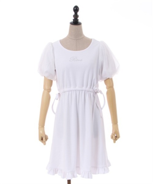 「axes femme POETIQUE」 半袖ワンピース MEDIUM ブラック レディース_画像2