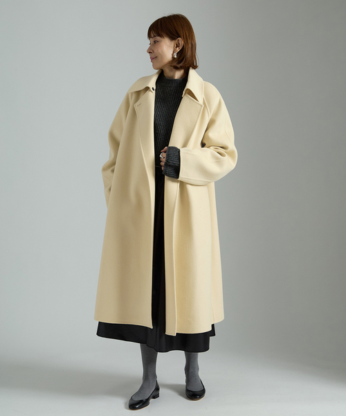 IENA シャルムビーバーAラインコート IENA シャルムビーバーAラインコート シャルムビーバーAラインコート