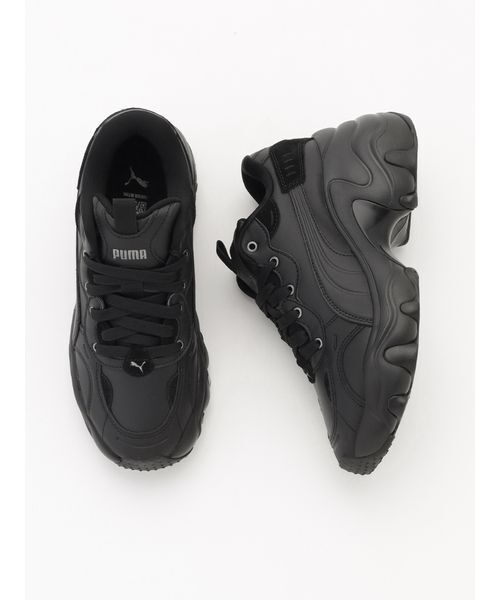 PUMA プーマ スニーカー パルサー ウェッジ ウィンタライズ レディース PULSAR WEDGE WINTERIZE ブラック 黒 405434 PUMA（プーマ） スニーカー 「PUMA」405434-01 PULSAR WEDGE WINTERIZE