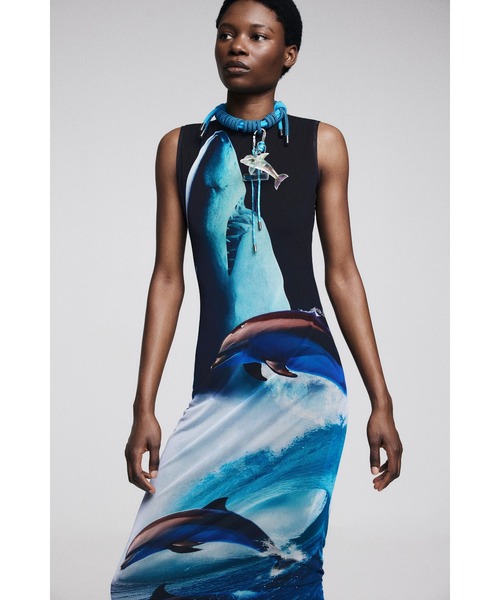 Desigual（デシグアル） ワンピース 「Desigual×BOTTER」オーシャン