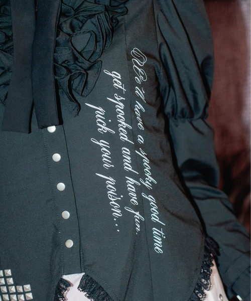 AVENCHUMU ブラウス シャツ little angel frill blouse レディース