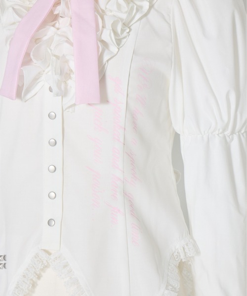 AVENCHUMU ブラウス シャツ little angel frill blouse レディース