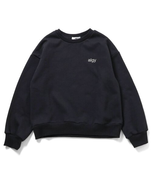 algy（アルジー） トレーナー 裏起毛バックワッペントレーナー キッズ