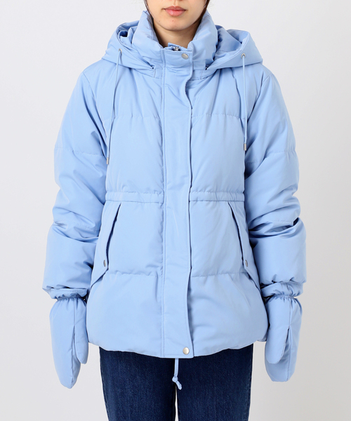 B.C STOCK 撥水 / 撥油 / フラッフィーフーディミトンダウン セール】撥水 / 撥油 / フラッフィーフーディミトンダウン（ブルゾン