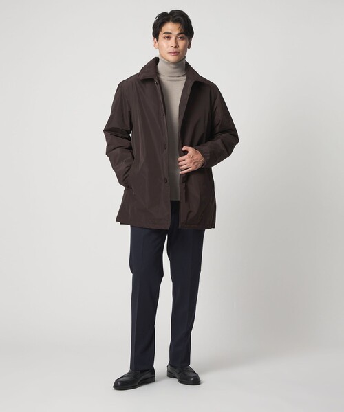 【BLACK】中綿 ミドルステンカラージャケット-撥水-<A DAY IN THE LIFE> UNITED ARROWS LTD. OUTLET｜中綿 ミドルステンカラージャケット-撥水