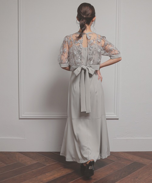 「Kana」 ドッキングワンピース S モカ レディース_画像3